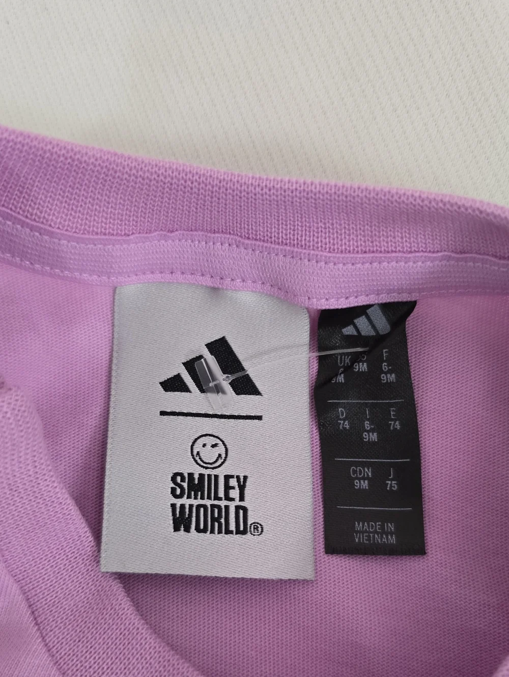 Adidas Smiley World Girl's Set Size: 9M